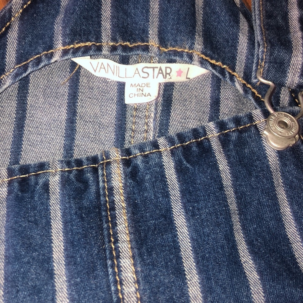 Jean overall dress